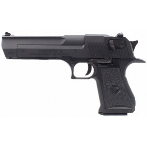 Страйкбольный пистолет WE DESERT EAGLE, металл, черный, GAS, GBB WE-090509